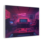 Retro Game Room Canvas – Arcade Gaming Wall Art