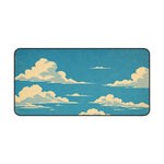 Retro Sky Desk Mat – Large Gaming Mouse Pad