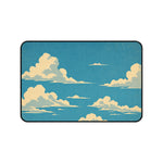 Retro Sky Desk Mat – Large Gaming Mouse Pad