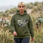 Skull Graphic Hoodie – Retro Streetwear Pullover