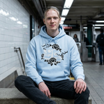 Skull Graphic Hoodie – Retro Streetwear Pullover
