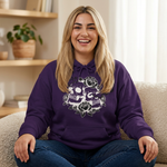 Skull Graphic Hoodie – Retro Streetwear Pullover