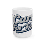 Retro Script Coffee Mug – Ceramic Gamer Drinkware