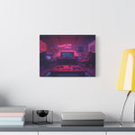 Retro Game Room Canvas – Arcade Gaming Wall Art